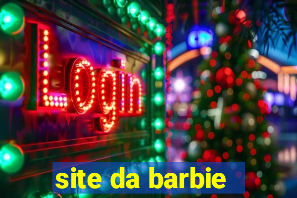 site da barbie - jogos